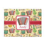 Vintage Musical Instruments Area Rug (Personalized)