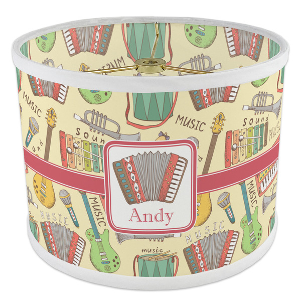 Vintage Musical Instruments 8" Drum Lampshade - ANGLE Poly-Film