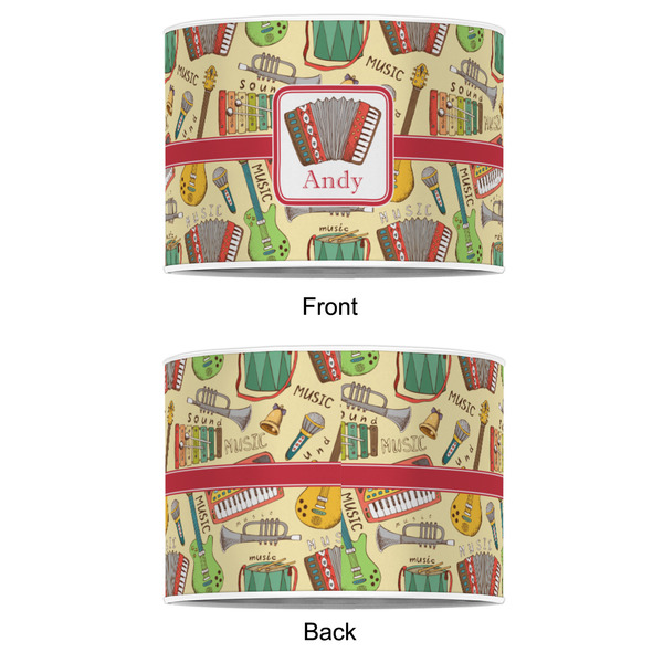 Vintage Musical Instruments 8" Drum Lampshade - APPROVAL (Poly Film)