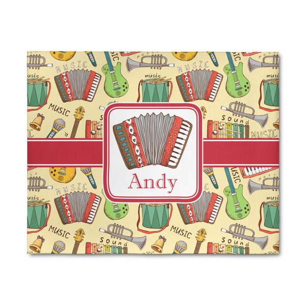 Custom Vintage Musical Instruments 8' x 10' Indoor Area Rug (Personalized)
