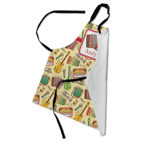 Vintage Musical Instruments Apron - Folded