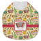 Vintage Musical Instruments Jersey Knit Baby Bib w/ Name or Text