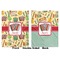 Vintage Musical Instruments Baby Blanket (Double Sided - Printed Front and Back)