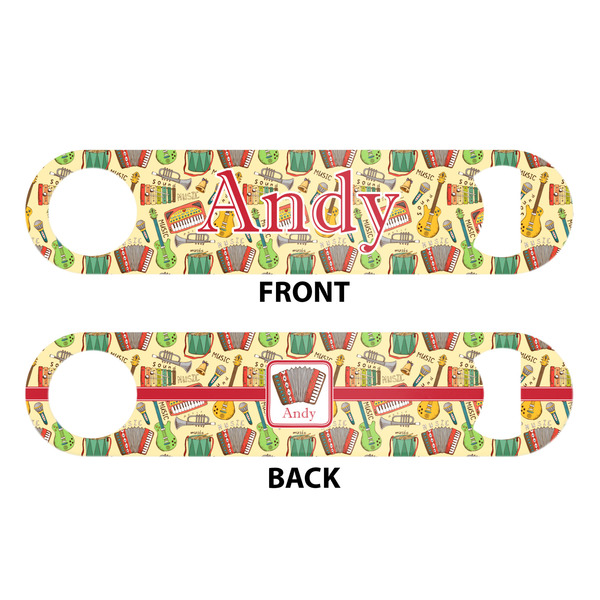 Vintage Musical Instruments Bar Bottle Opener - White - Approval