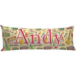 Vintage Musical Instruments Body Pillow Case (Personalized)