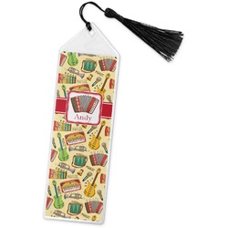 Vintage Musical Instruments Book Mark w/Tassel (Personalized)