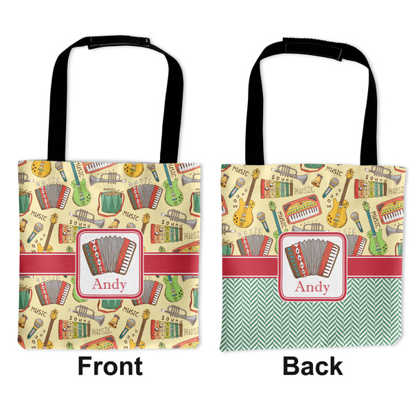 Vintage Musical Instruments Car Bag - Apvl