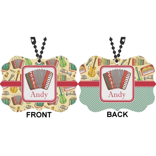 Vintage Musical Instruments Car Ornament (Approval)