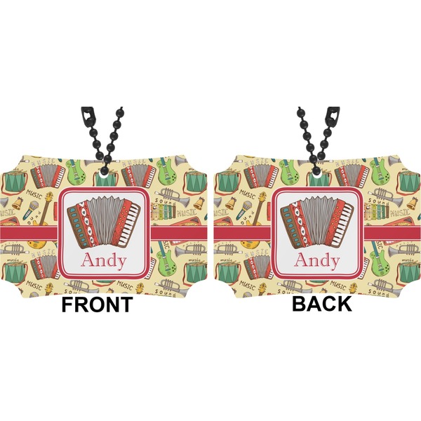 Vintage Musical Instruments Car Ornament - Berlin (Approval)