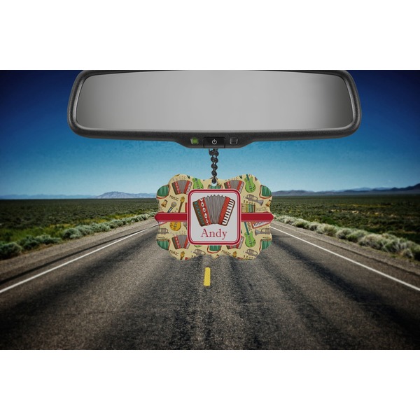 Vintage Musical Instruments Car Ornament (Road)