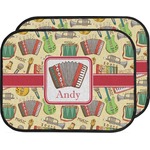 Vintage Musical Instruments Car Floor Mats (Back Seat) (Personalized)