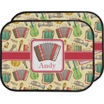 Vintage Musical Instruments Car Floor Mats (Back Seat) (Personalized)