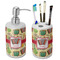 Vintage Musical Instruments Ceramic Bathroom Accessories Set (Personalized)