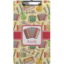 Vintage Musical Instruments Clipboard (Legal Size) (Personalized)
