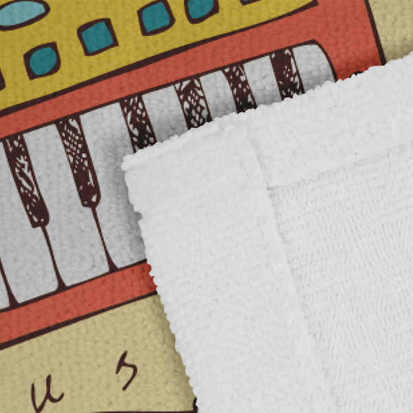 Vintage Musical Instruments Close up of Fabric