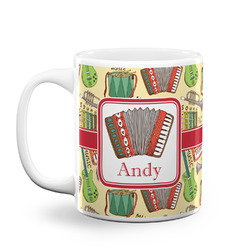 Vintage Musical Instruments Coffee Mug (Personalized)
