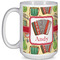 Vintage Musical Instruments 15 Oz Coffee Mug - White (Personalized)