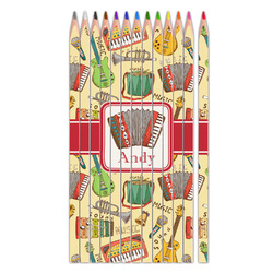 Vintage Musical Instruments Colored Pencils (Personalized)