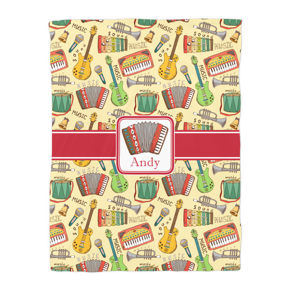 Vintage Musical Instruments Comforter - Twin - Front