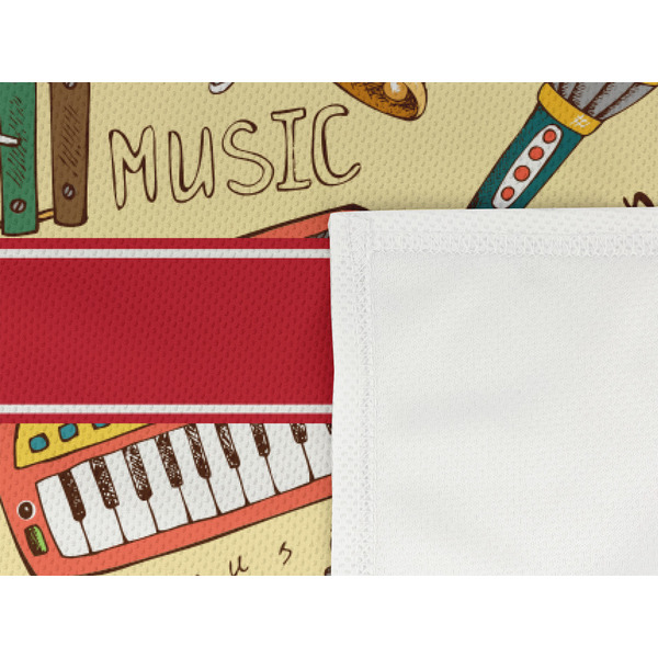 Vintage Musical Instruments Cooling Towel- Detail