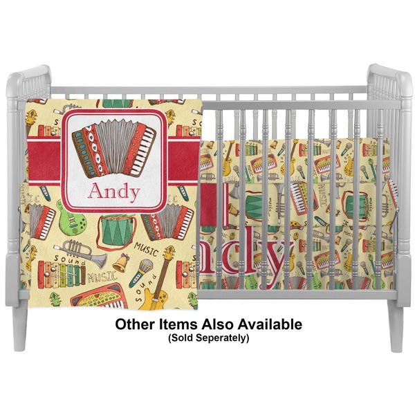 Vintage Musical Instruments Crib - Profile Sold Seperately