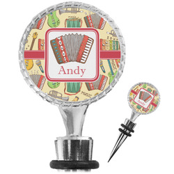 Vintage Musical Instruments Wine Bottle Stopper (Personalized)