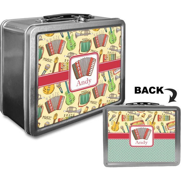 Vintage Musical Instruments Custom Lunch Box / Tin Approval