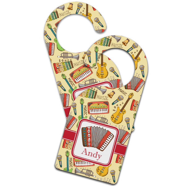 Vintage Musical Instruments Door Hanger - MAIN