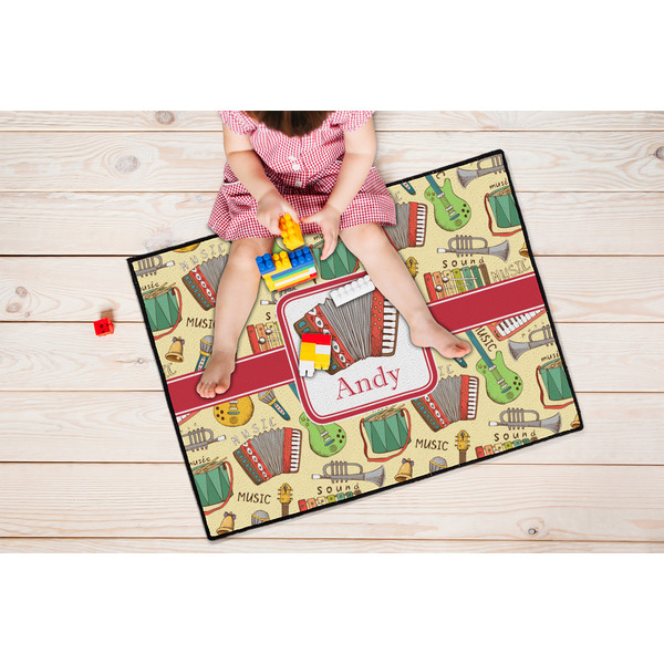 Vintage Musical Instruments Door Mats - LIFESTYLE kid