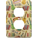 Vintage Musical Instruments Electric Outlet Plate