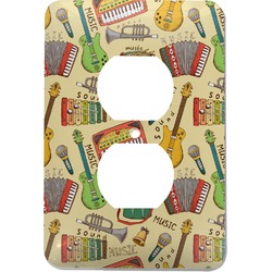 Vintage Musical Instruments Electric Outlet Plate