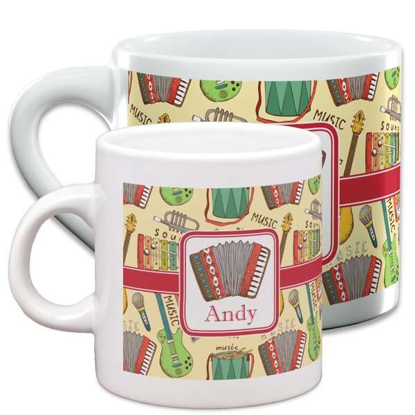 Vintage Musical Instruments Espresso Mugs - Main Parent