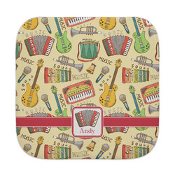 Vintage Musical Instruments Face Towel (Personalized)