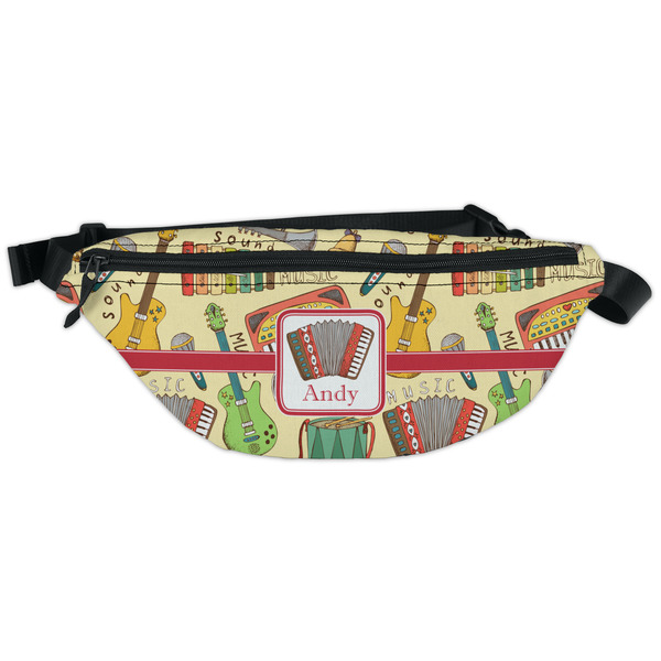 Custom Vintage Musical Instruments Fanny Pack - Classic Style (Personalized)