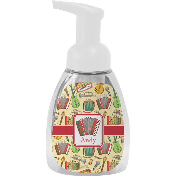 Custom Vintage Musical Instruments Foam Soap Bottle (Personalized)