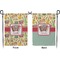 Vintage Musical Instruments Garden Flag - Double Sided Front and Back