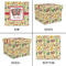 Vintage Musical Instruments Gift Boxes with Lid - Canvas Wrapped - Large - Approval