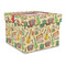 Vintage Musical Instruments Gift Boxes with Lid - Canvas Wrapped - Large - Front/Main