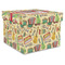 Vintage Musical Instruments Gift Boxes with Lid - Canvas Wrapped - XX-Large - Front/Main