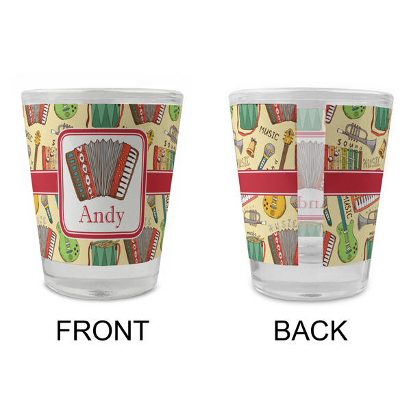 Vintage Musical Instruments Glass Shot Glass - Standard - APPROVAL