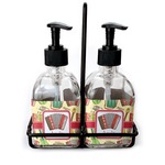 Vintage Musical Instruments Glass Soap & Lotion Bottles (Personalized)