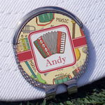 Vintage Musical Instruments Golf Ball Marker - Hat Clip