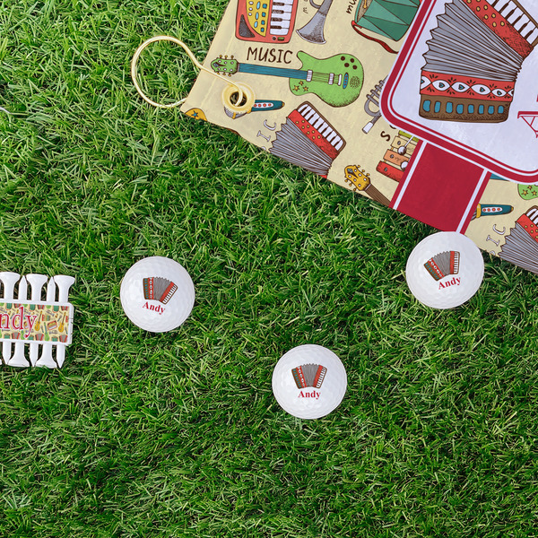 Vintage Musical Instruments Golf Balls - Generic - Set of 3 - LIFESTYLE