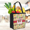 Vintage Musical Instruments Grocery Bag - LIFESTYLE