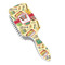 Vintage Musical Instruments Hair Brush - Angle View