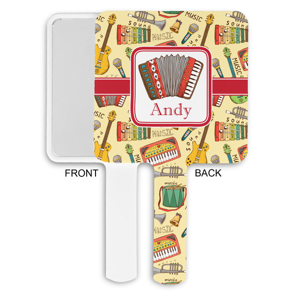 Vintage Musical Instruments Hand Mirrors - Approval