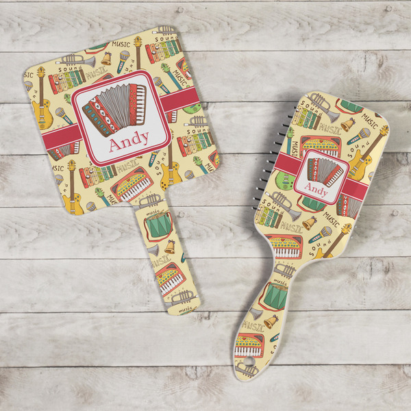 Vintage Musical Instruments Hand Mirrors - In Context