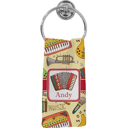 Vintage Musical Instruments Hand Towel - Full Print (Personalized)
