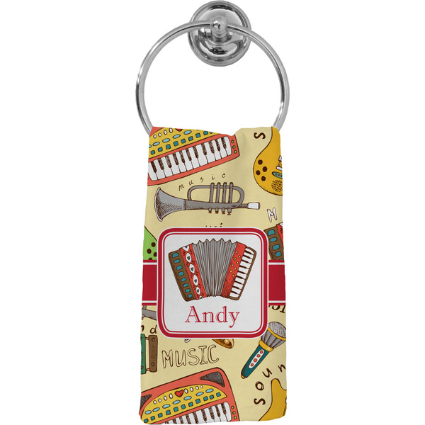 Custom Vintage Musical Instruments Hand Towel - Full Print (Personalized)