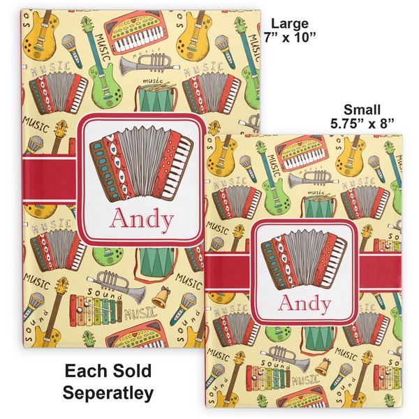 Vintage Musical Instruments Hard Cover Journal - Compare